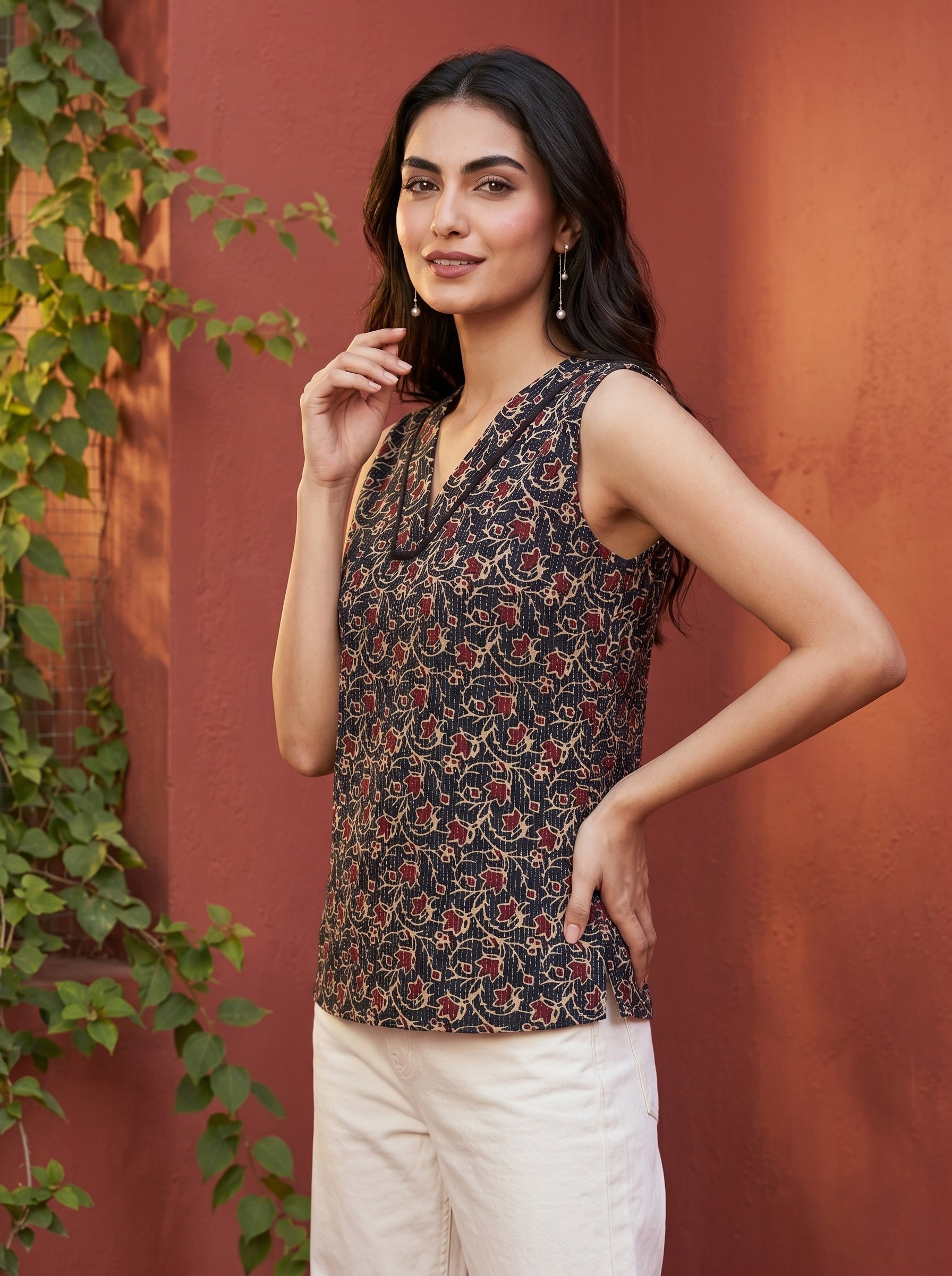 Black Nisha Top