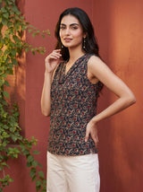 Black Nisha Top