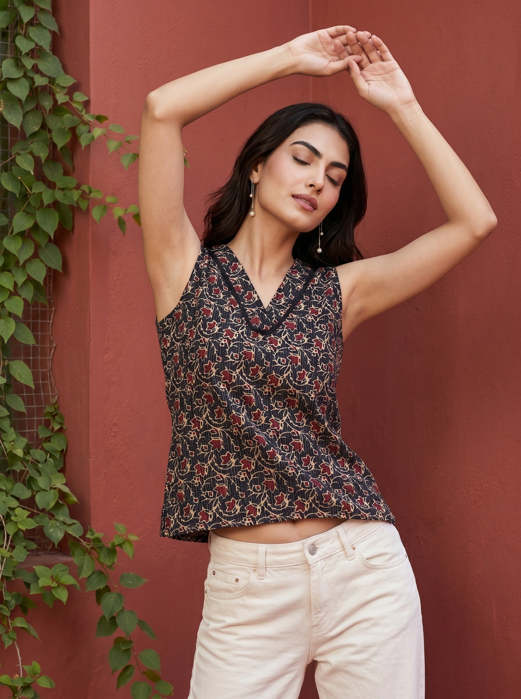 Black Nisha Top