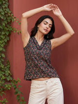 Black Nisha Top
