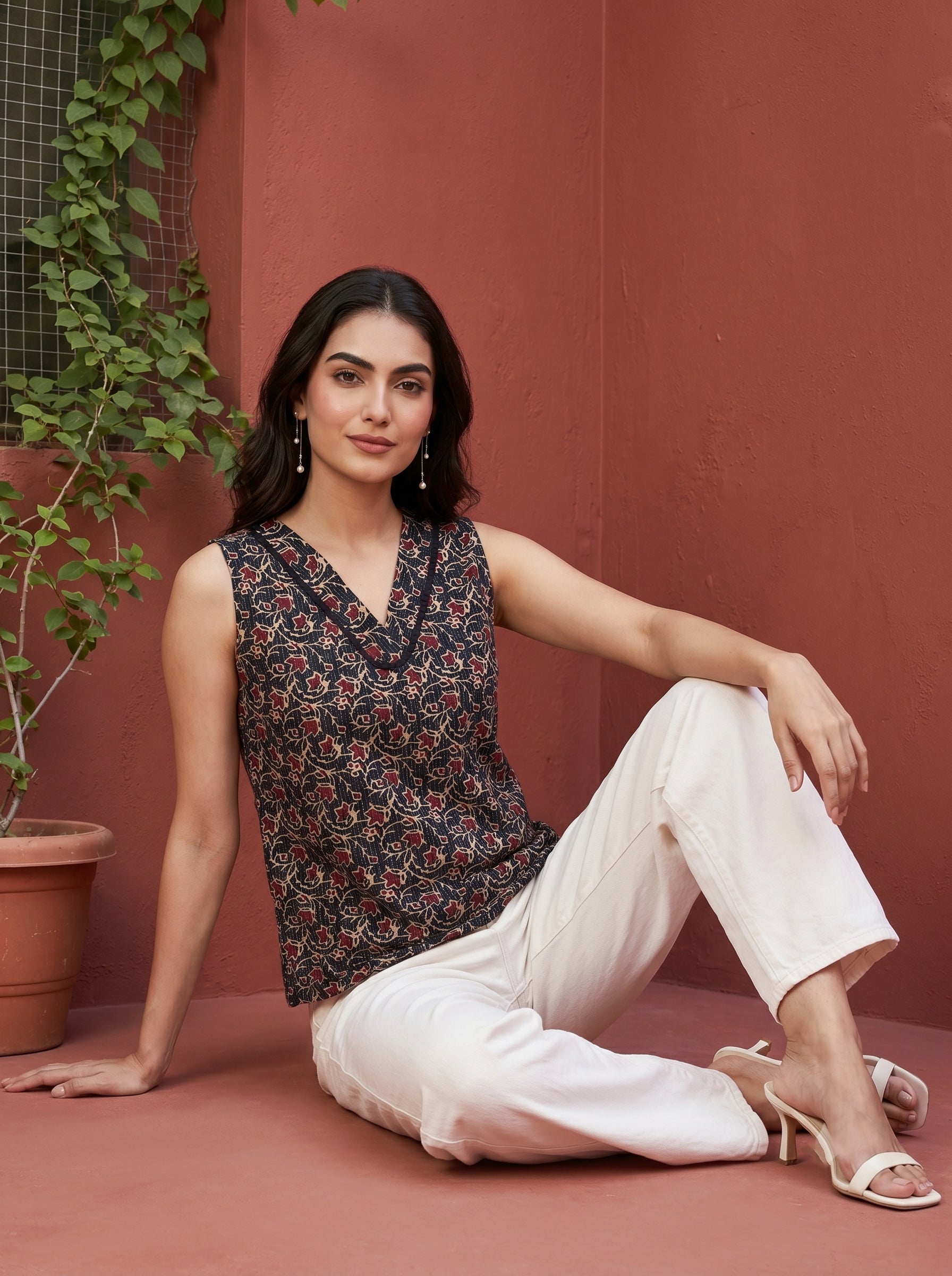 Black Nisha Top