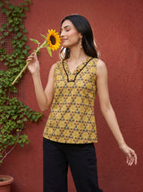 Yellow Taya Top