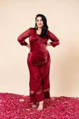 Gauhar Red Co-ord Set