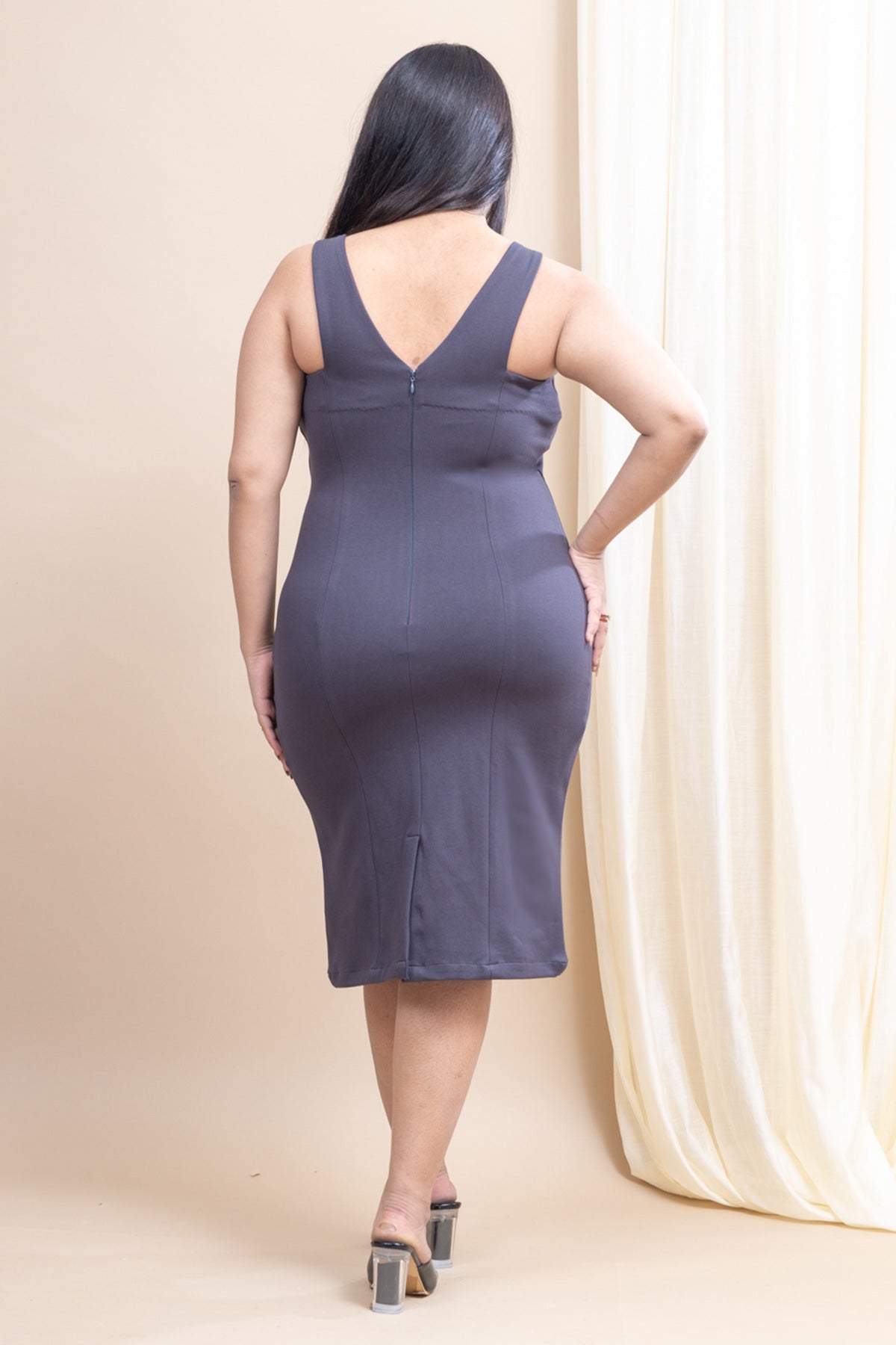 Mamicha Moonbeam Sleeveless Bodycon Dress