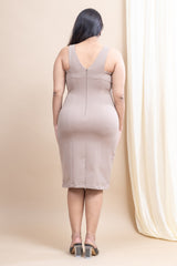 Mamicha Moonbeam Sleeveless Bodycon Dress