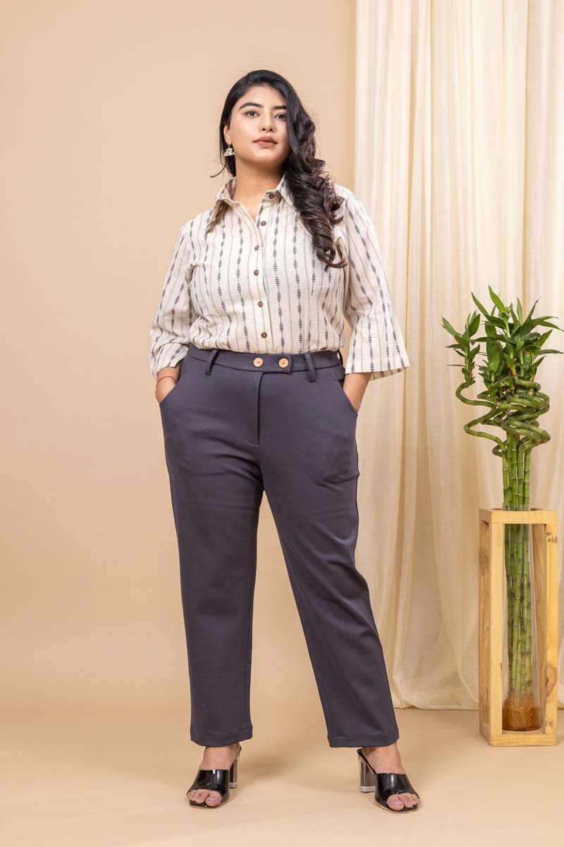 plus size high waisted pants