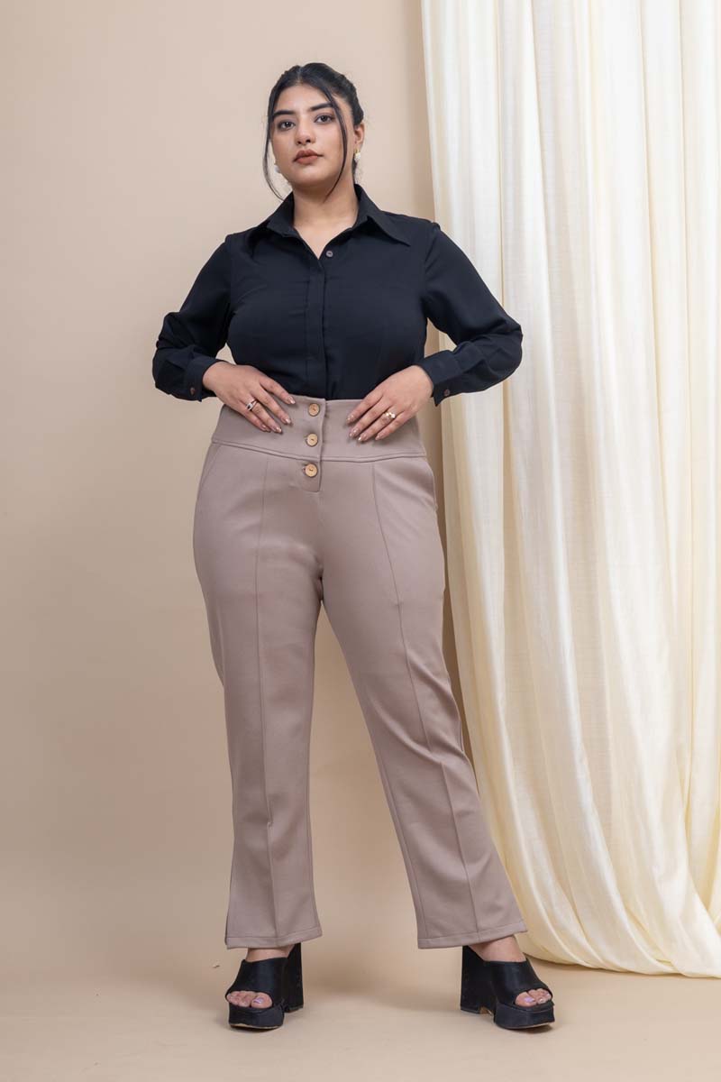 Get Luxury High Waist Pants for Ladies Online -Mamicha