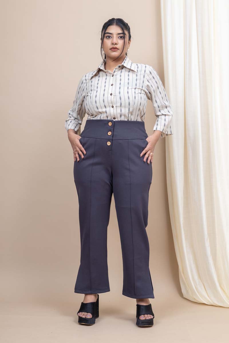 Mamicha Fierce Office Wear Off Trouser