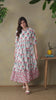 Off-White Ishani Tiered Anarkali Dress