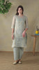 Sea Grey Ira Straight Kurta Set