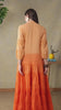 Orange Aavya Maxi Dress